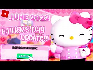 BRAND NEW CODES!! | Hello Kitty Cafe Father's Day Update Guide for June 2022 | Roblox