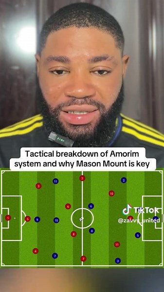Amorim System Tactical Breakdown: Mason Mount's Role