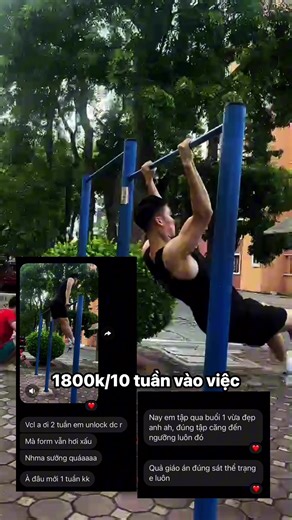 Unlock muscle up sau 2 tuần #hoanghybridcoaching #hybrid #calisthenics