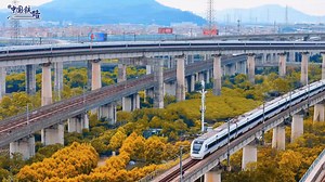 8.6K views · 15K reactions | The bullet trains race at lightning speed, crossing paths with breathtaking moments that highlight the speed and passion of China's high-speed rail. #ChinaRailway #RailwayTime | China Railway | Facebook