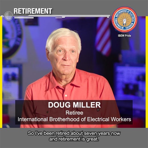 30K views · 832 reactions | Hear from our amazing IBEW members about the life-changing benefits of being part of the union! From job security to retirement benefits, the #IBEWfamily has your back. Join us and experience the power of solidarity.  #UnionStrong #RetirementGoals | IBEW Pride | Facebook
