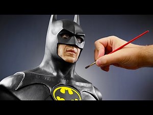 Batman Sculpture Timelapse - Batman '89