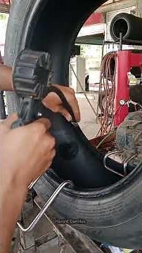 How to Repair a Deep Tire Puncture Using Rubber Gum and Patch | Lasting Vulcanizing Method