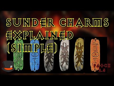 Quick Explanation or Guide For Sunder Charms - Patch 2.5 Ladder - Diablo 2 Ressurected