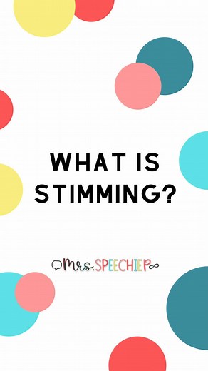 Andi Putt • Autism • Speech Therapy | 🌟 What is Stimming? Self-stimulating actions that are repeated in order to stimulate the senses. It is commonly talked about in... | Instagram