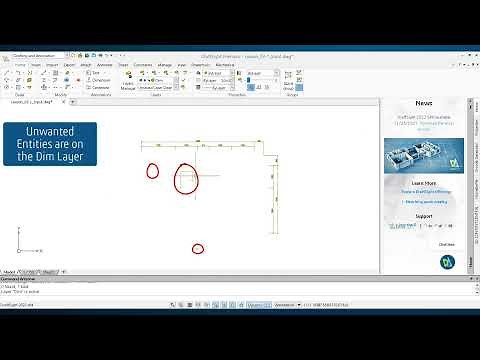 Working with Layers - DraftSight Fundamentals - Lesson 3.1