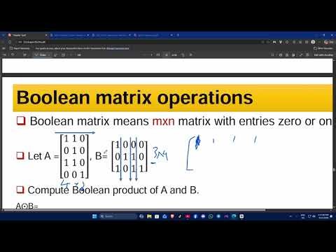 Discrete Structures Matrices and Sequences Chapter 1 - FCI ZU 2025/2026