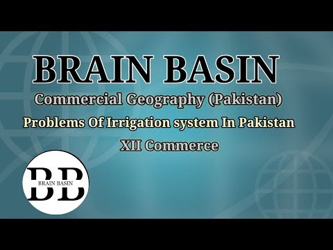Problems Of Irrigation System In Pakistan (Commercial Geography Pakistan) BRAIN BASIN