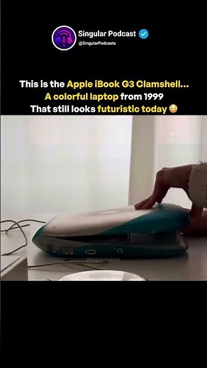 Remember When Laptops Looked Like This? #apple #nostalgia