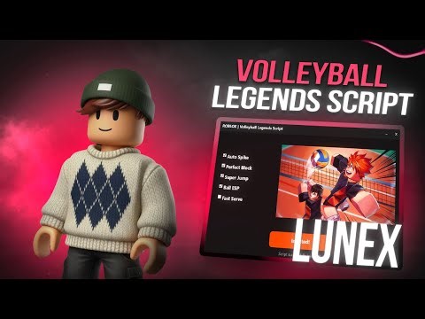 Roblox Volleyball Legends Script | Hitbox, Esp, Auto Bump, Auto SPIN, (Mobile & PC) | UPDATE