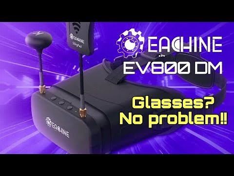 Eachine EV800DM Varifocal 5.8G 40CH Diversity FPV Goggles