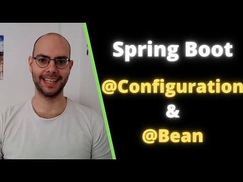 @CONFIGURATION & @BEAN in SPRING BOOT - Easy Complete Tutorial