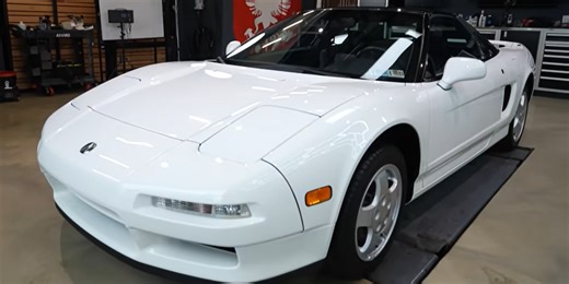 Barn Find 1992 Acura NSX with Only 2,000 Miles Emerges from Detailing