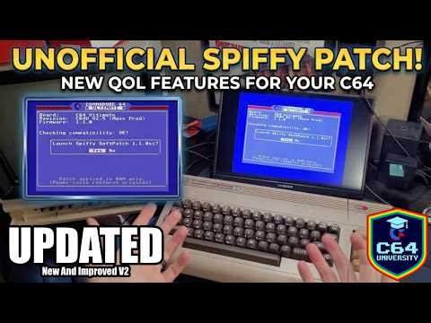 Upgrade Your C64 Ultimate: The "Spiffy Patch" is a Game Changer! Re-Upped