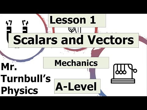 Scalars and Vectors