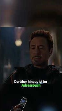 Warum benutztIron Man immer nochein altes Klapphandy?