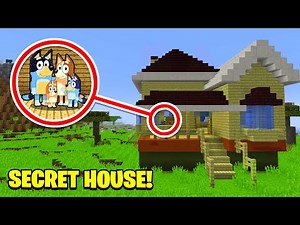 Whats Inside Blueys House In Minecraft?