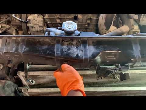 replacing radiator on a 2019 dodge journey without vacuuming the AC