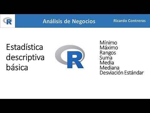 Estadística Descriptiva básica en R