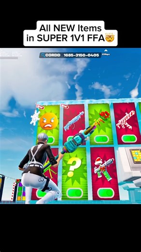 I LEAKED 4 NEW ITEMS IN SUPER 1V1 FFA🤯