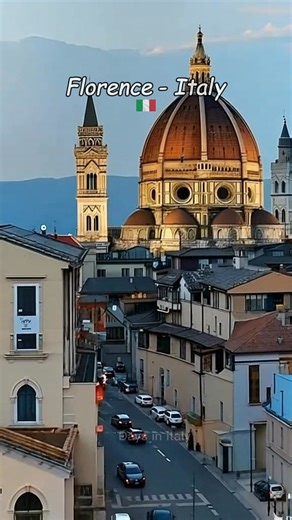 A window to Florence 🪟✨ — where terracotta rooftops, the Duomo’s dome, and golden light create a timeless Tuscan view. #daysinitaly #italy #florence 🌇🇮🇹 | Days in Italy
