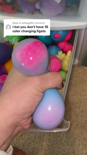 Exploring Color Changing Fidget Toys Collection | Satisfying Stress Ball Challenge