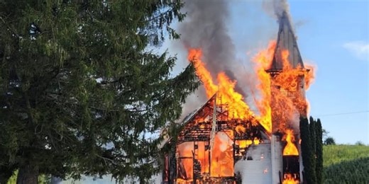 Historic 121-year-old church destroyed in fire