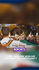 THE HIDDEN REVIVAL IN IRAN OVER A MILLION MUSLIMS IN IRAN HAVE MADE THE UNEXPECTED DECISION TO CONVERT TO CHRISTIANITY. A STAGGERING 50,000 OF IRAN'S 75,000 MOSQUES HAVE REPORTEDLY CLOSED DUE TO DECLINING ATTENDANCE. Source: The Savior YouTube Channel. #ChurchGist | Church Gist