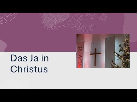 Gottesdienst vom 21.12.2025