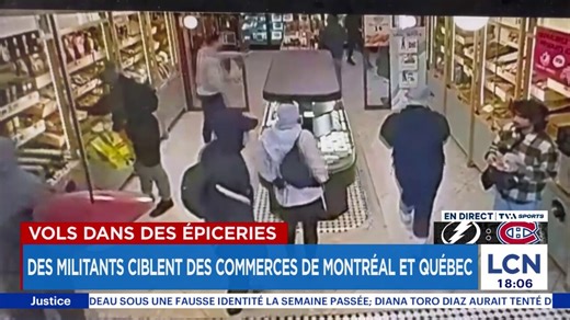 Le collectif anticapitaliste «Robins des ruelles» offre un banquet de nourriture après avoir volé des épiceries