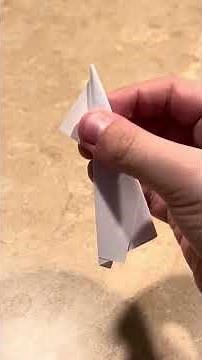 How to make a Paper/Sticky note Banned origami dart 🎯