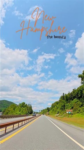 New Hampshire Beautiful Roads 🚘 | New Hampshire Scenic Routes 🌄 | Relaxing Scenic Travel 🏞️