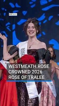 Westmeath Rose crowned 2026 Rose of Tralee | #RTENews #roseoftralee