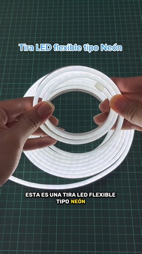 Así se conecta una tira LED flexible tipo Neón #LaElectronicaGT #TiraLED #NEON #LED | La Electrónica