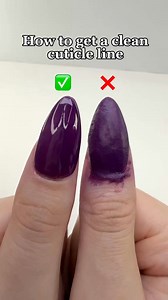 How To Get A Clean Cuticle Line Using Dip Powder ✅❌⁠ ⁠ shade used:⁠ 🎭 Masquerade ⁠ - #cuticles #cuticleprep #nailprep #nailart #naillooks #nails #nailgram #nailinspo #nailsathome #nailtrends #naildesign #nailartist #diynails #nailhack #easynails #nailvideo #nailtutorial #trendynails #nailsoftheday #nailtech #nailtutorials #nailboo #nailsofinstagram #nailsalon | Nailboo