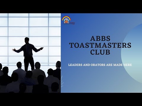 Level 2 project 2 speech, effective body language, Presentation Mastery, Abbs Toastmasters Club