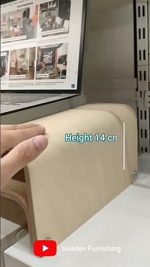 Ikea Vattenkar laptop monitor stand