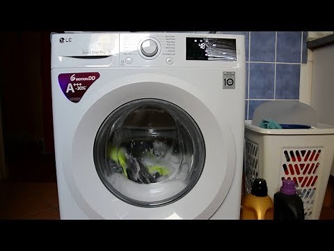 LG Direct Drive 8kg A+++ washing machine UNBOXING
