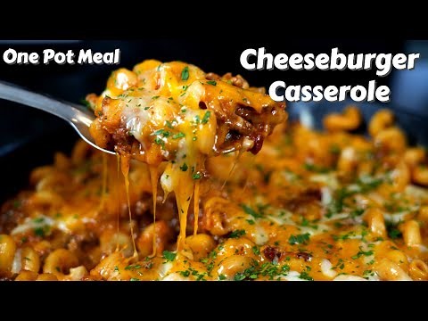 A Childhood Classic With a Twist | Cheeseburger Casserole (aka Gourmet Hamburger Helper)