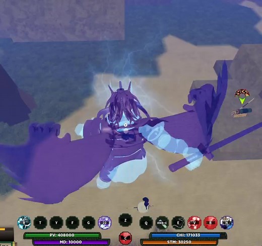 Best Combos Showcase in Shindo Life: Raion Gaiden