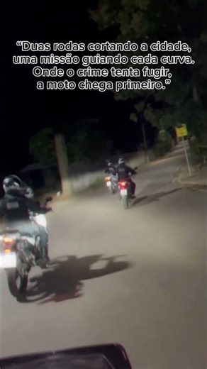 “Duas rodas cortando a cidade, uma missão guiando cada curva." #pmpa #fypシ゚viral