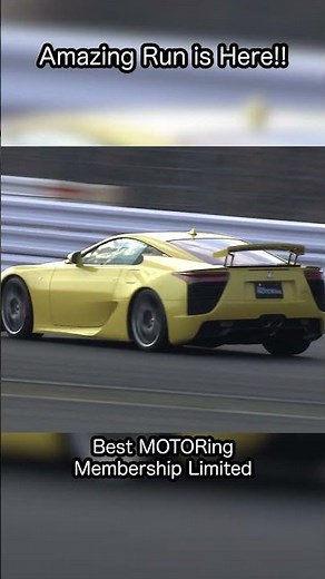 LEXUS LFA Driving test at FUJI Speedway #shorts