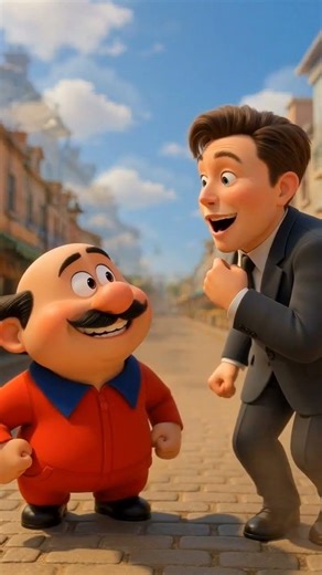 Motu 's Job Interview at SpaceX 😂🚀 #motupatlu #elonmusk #spacex