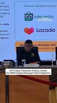 Empat Marketplace Ditunjuk Jadi Pemungut Pajak Pedagang Online
