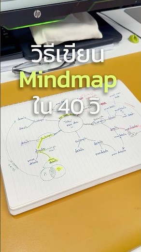 วิธีเขียน Mindmap ง่าย ๆ ใน 40 วิ | แค่แบ่ง Subtopic ให้ถูก ทุกอย่างจะไหลมาเอง