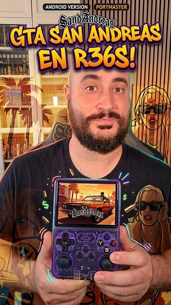 ¡GTA San Andreas en la R36S es REAL! 🤯🎮