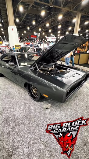 Sanders Street Rods’ 1970 Dodge Charger is a sinister blend of classic muscle and modern menace, slammed low and built to turn heads. With custom bodywork, a brutal stance, and street shaking power, this Charger doesn’t just cruise it prowls. #sandersstreetrods #dodge #charger #dodgecharger #sema #mopar #hemi #bigblockgarage #musclecar #sema2025 #car #cars #restomod | Supercar_Attila