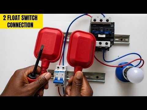 2 Float Switch Wiring Diagram for Automatic Water Tank