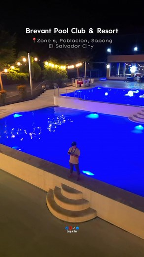 The newest 24/7 Pool Party in El Salvador City, Brevant Pool Club & Resort ✅ 24/7 Pool Party (Friday & Saturday) ✅ Sports Bar 🍻🍷 ✅ Room Accommodation 🏘️ ✅ Foods 🍲 ✅ Cottages 🛖 ✅ Pool Billiard 🎱 ✅ Darts 🎯 ✅ Pet Friendly 🐶 Entrance fee: ₱150 Kids 👦, ₱200 Adult 🧓 (Friday-Saturday ₱100) Note: Pwede ra maligo nga no cottage ang entrance fee lang inyu bayaran 📍Zone 6, Sapong, Poblacion, El Salvador City 📞 0936- 822- 1684 #LaagniKier | Laag ni Kier