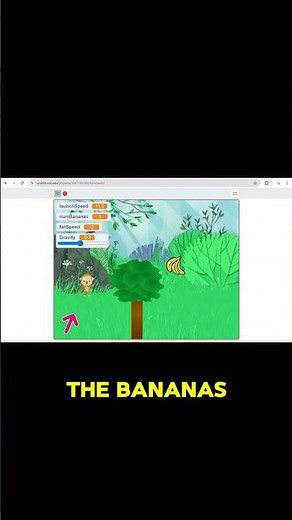 Create Your Own Jumping Monkey Game! 🐵🍌 #scratchgames #scratch